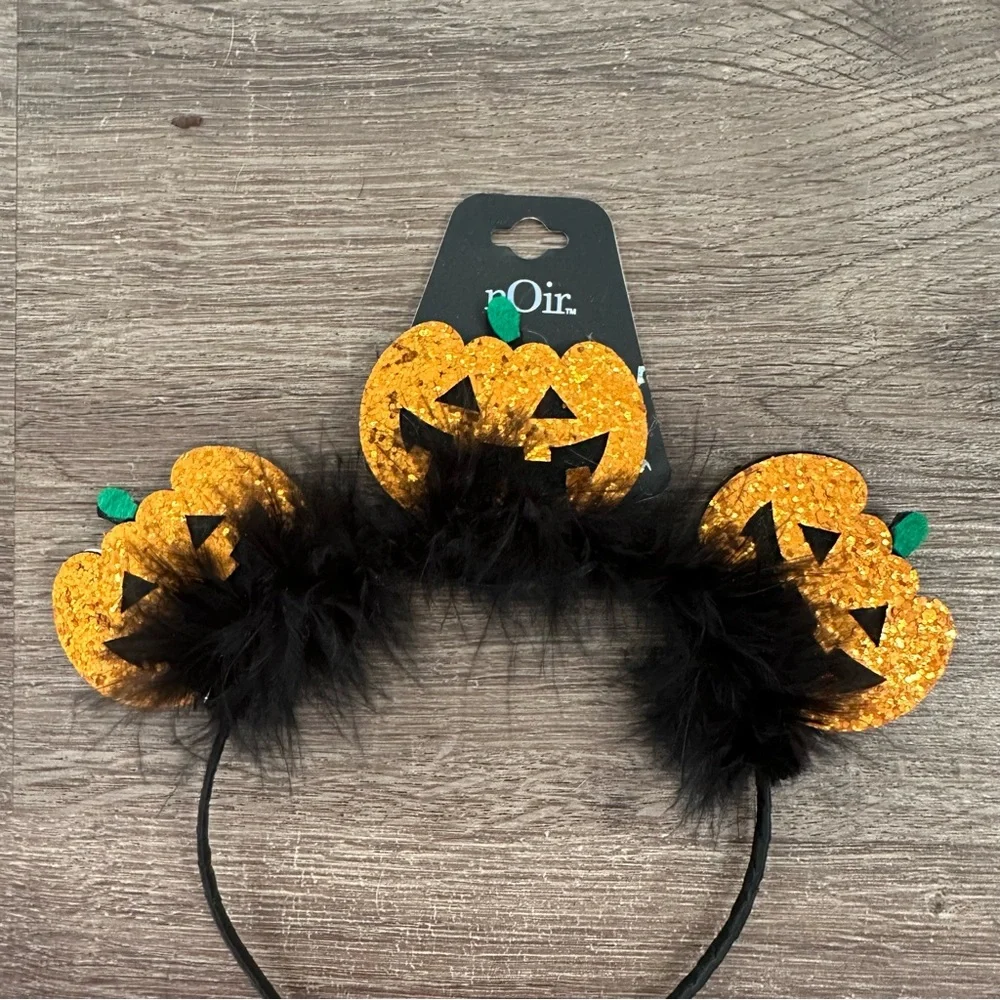 Lot of 3 Girls Headbands Thanksgiving Halloween Christmas NEW Holiday Hairbands